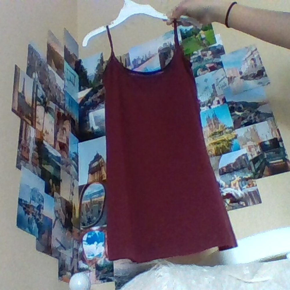Maroon Tank - Picture 2 of 3